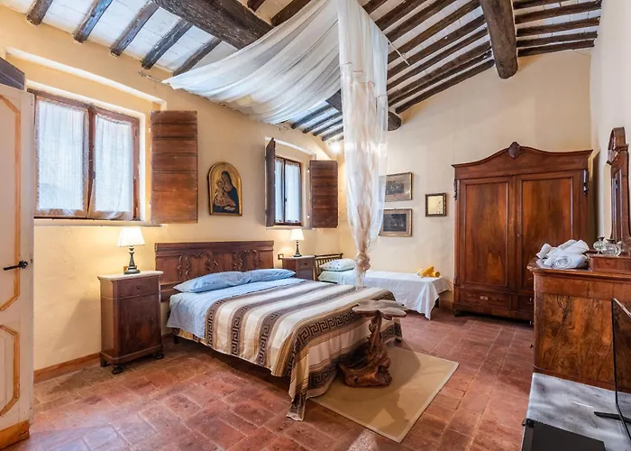 Nyaraló Antiche Dimore Del Vescovado Siena